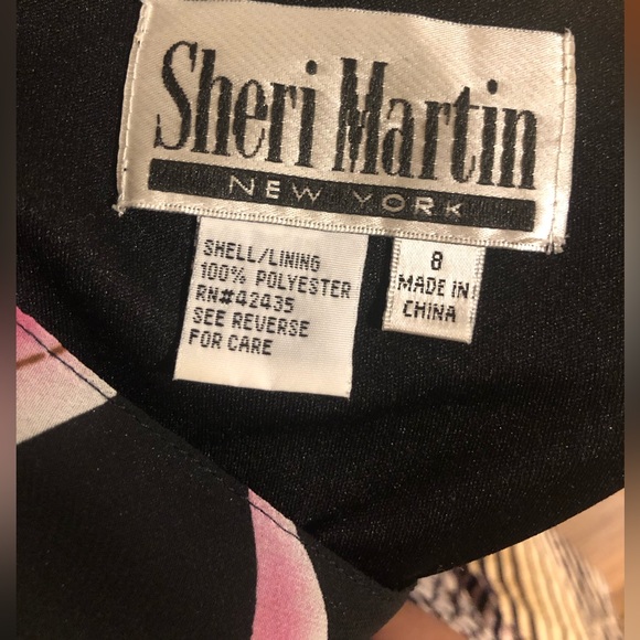 90’s Vintage Sheri Martin Rose Dress - Picture 8 of 8